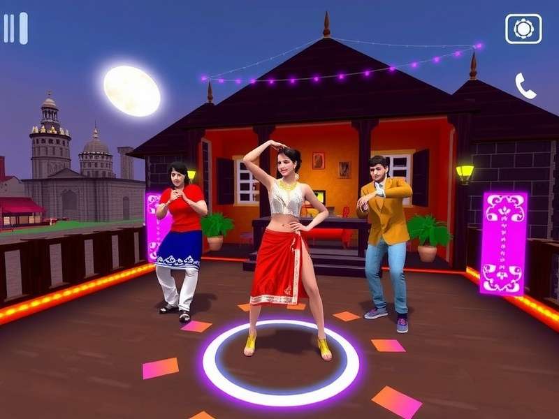 Bollywood Bliss VR Game Screenshot